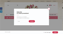 Desktop Screenshot of margaritaflowers.com